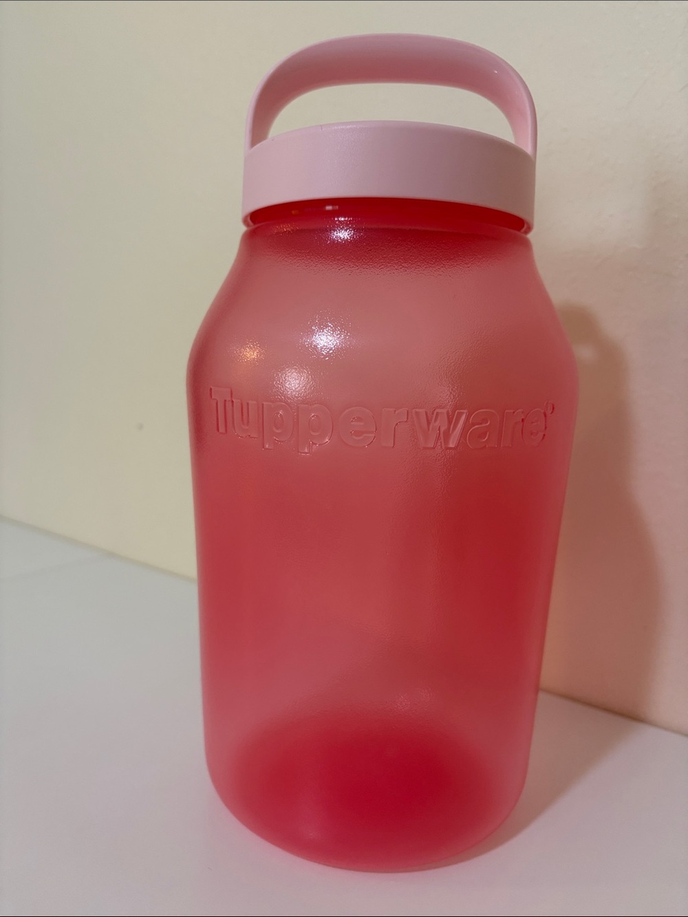 Tupperware Universal  Jar Pink  Air tag - Picture 3 of 16